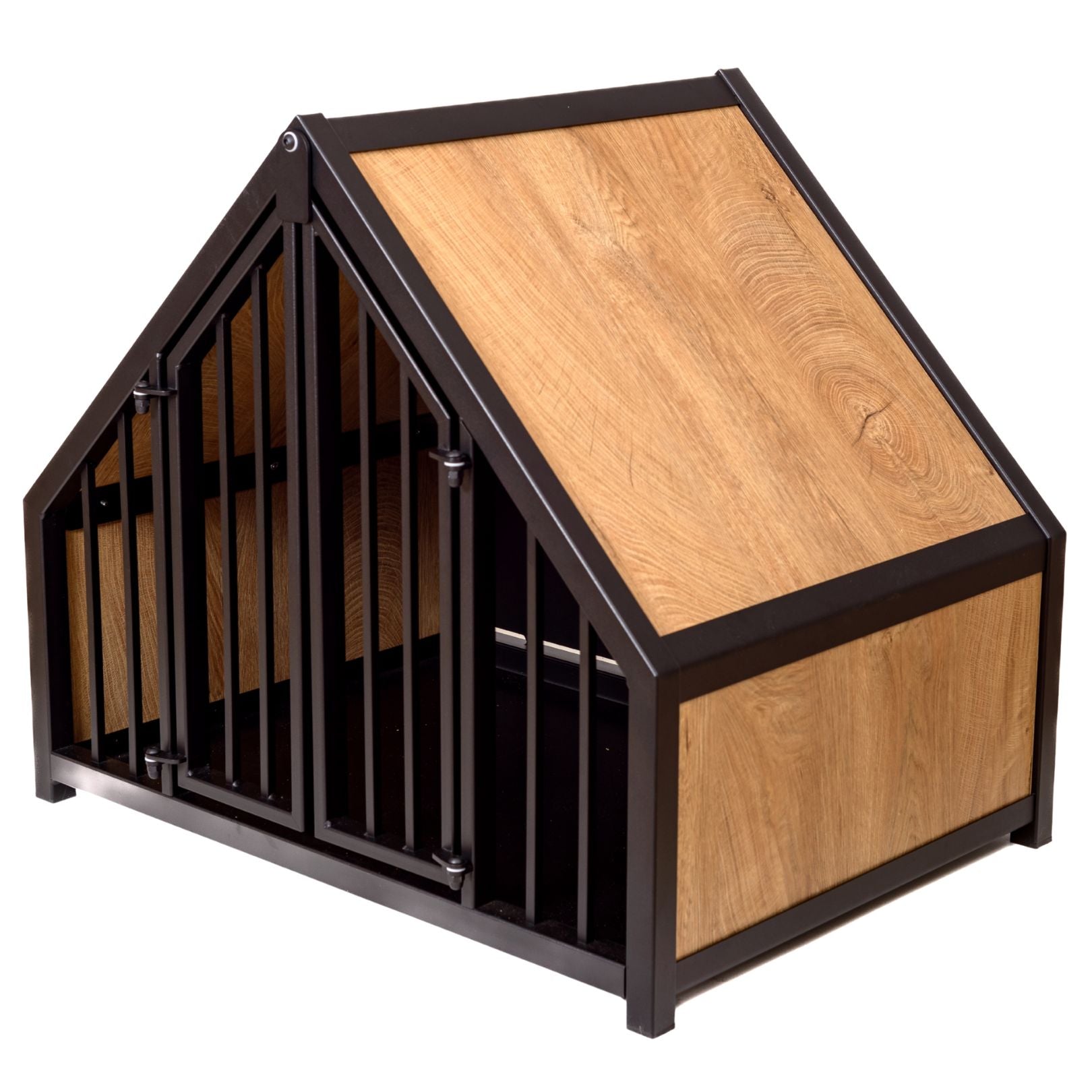 Luxe Hondenhuisje van Staal en Hout Light oak