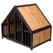 Luxe Hondenhuisje van Staal en Hout Light oak